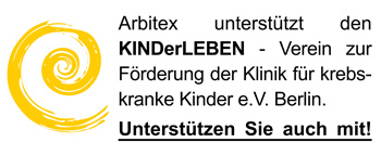 Arbitex unterstützt KINDerLEBEN